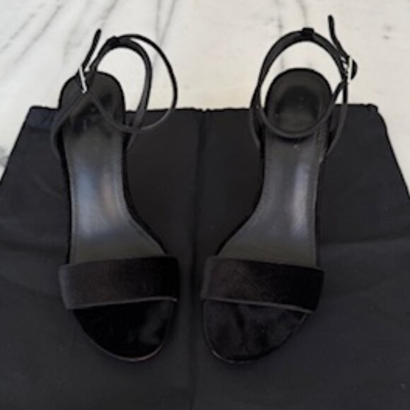 Sandro velvet heels Size 39 EU / 9 US - Picture 1 of 3